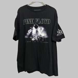 Pink Floyd The Dark Side Of The Moon Men’s Graphic T Shirt Classic Black Size XL